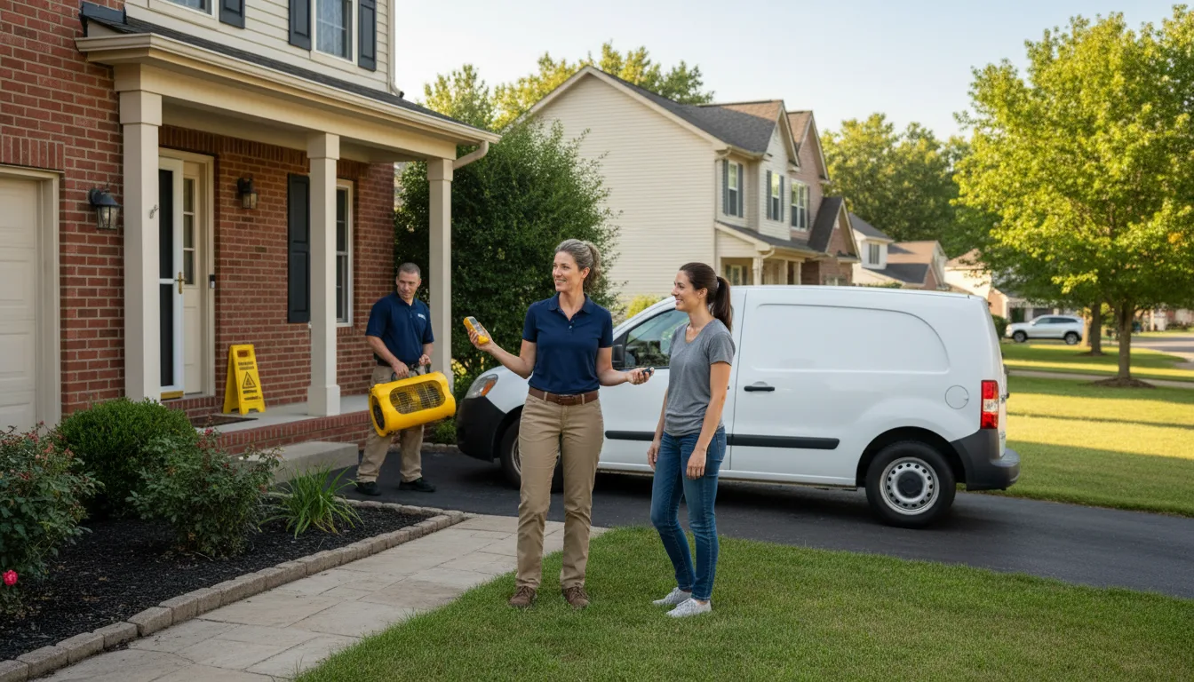 Water restoration image for Dehumidification And Cleanup Services in Concord, VT